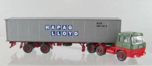Wiking 1:87 H0, Sondermodell Hanomag Henschel 40 ft Container Hapag Lloyd top - Bild 1 von 1