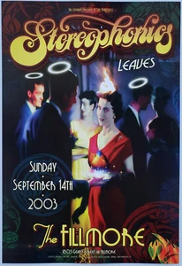 Stereophonics Concert Poster San Francisco 2003 F-585 The Fillmore - Picture 1 of 1