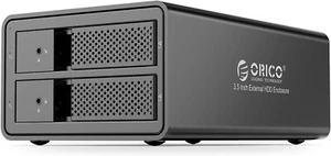 ORICO Aluminium 2-Bay USB 3.0 Hard Drive 9528U3 - Picture 1 of 10