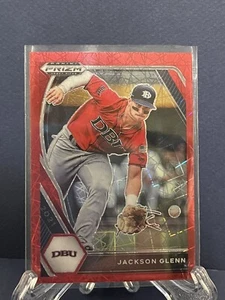 Jackson Glenn 2021 Panini Prizm Draft Picks Red Velocity #PDP133 - Picture 1 of 2