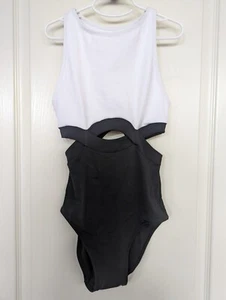$450 OYE Swimwear Women's Black Elvan High Neck One-piece Swimsuit Size X Small - Picture 1 of 6