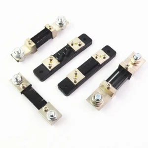 Shunt 10A 20A 30A 50A 100A 200A 500A 75mV DC Current External Shunt Slotted - Picture 1 of 17