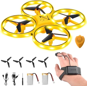 2024 Upgraded Hand Controlled Drone for Kids Small Rc Quadcopter Aircraft with S - Picture 1 of 12