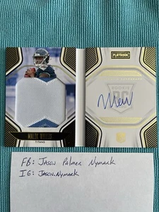 2022 Malik Willis Playbook Booklet RPA Auto RC 43/99 - Picture 1 of 6