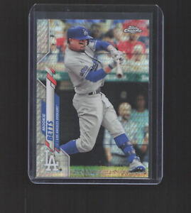 2020 Topps Chrome 100 Mookie Betts Prism Refractor