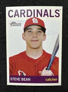 Steve Bean #53 2013 Topps Heritage edición de ligas menores cantidad novato/prospecto - Imagen 1 de 2