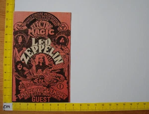 LED Zeppelin Backstage Pass Wembley 1971 Electric Magic - Bild 1 von 2