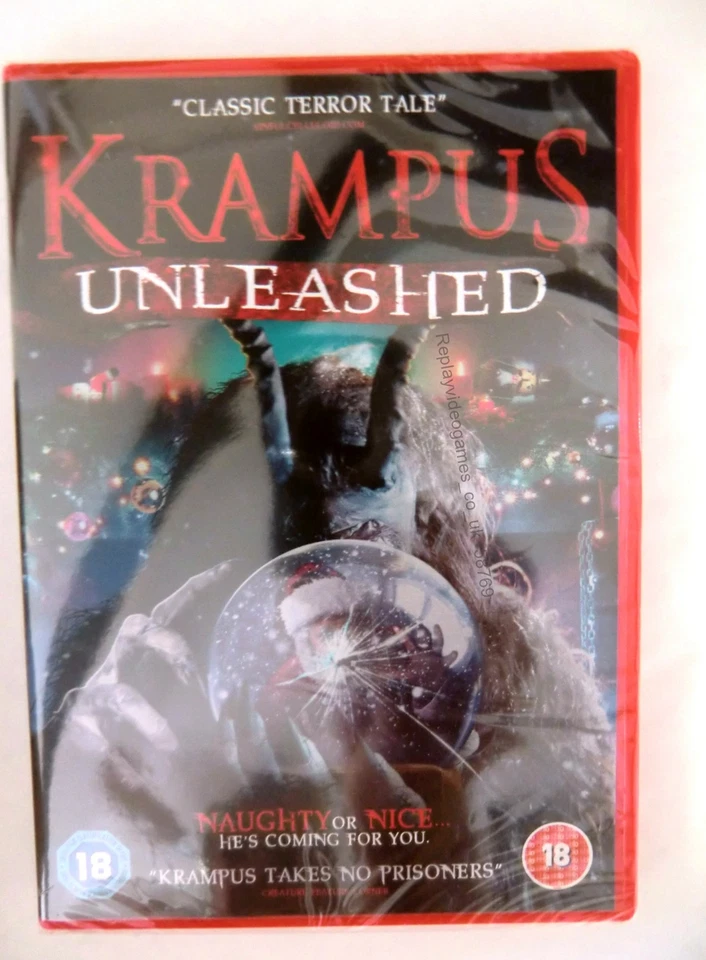 58769 DVD - Krampus Unleashed [NEW / SEALED]  2017  HFR 0513 - Image 1 of 1