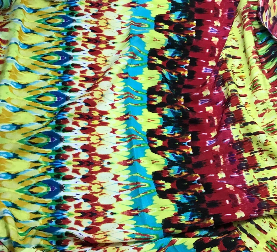 Abstract Stripe - Crepe Fabric - Image 1 of 1