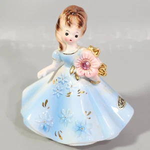 Josef Originals Birthstone Series Opal October VTG 1974 Ceramic Figurine 3.5" - Picture 1 of 13