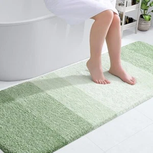 Bathroom Rugs Mat Extra Soft Absorbent Microfiber Bath Rugs, Rubber Backing - Picture 1 of 186