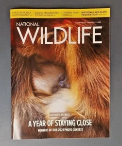 NATIONAL WILDLIFE magazine Dec 2021-Jan 2022 Storks-Camera Trap-Contest - Imagen 1 de 12