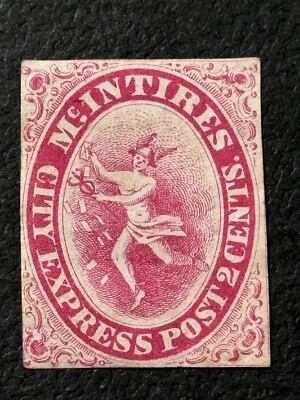 US stamp 1859 Local ,  New York ,  2c    /  NG / FS87 - Image 1 of 3