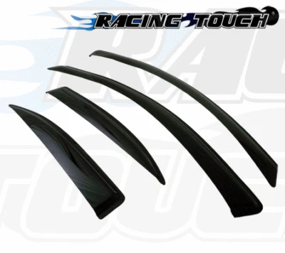 2MM Window Visor Wind Guard Outside Mount 4pcs 2001-2007 Mercedes Benz C320 C230 - Image 1 of 4