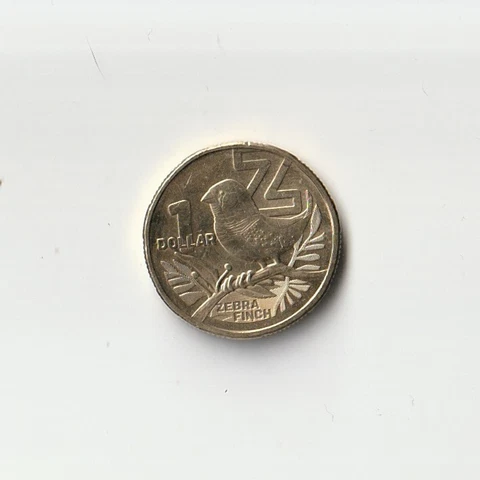 ⭐️ 2022 | Australian $1 COIN | Alphabet 'Z' ZEBRA FINCH 🦓 Circ | Rare🪙 Cover