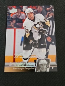 2010-11 UPPER DECK UD KRISTOPHER LETANG #411 #ed4/10 EXCLUSIVES HIGH GLOSS
