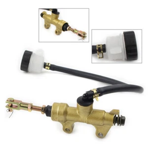 Rear Brake Master Cylinder Pump Set For Suzuki GSXR 600 750 1000 1100 GSX1300R - Foto 1 di 8