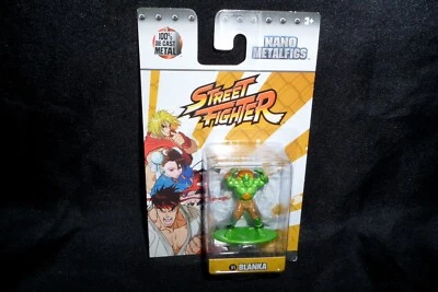 NUEVO Street Fighter Capcom Nano Metalfigs Jada Toys Diecast Metal Figura Blanka Foto 1 de 3