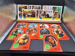 Teenage Mutant Ninja Turtles Topps Deluxe Movie Cards Lot with Stickers - Picture 1 of 7