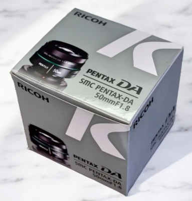 PENTAX smc PENTAX-DA 50mm f/1.8 Lens Standard Lens K-Mount Camera APS-C RICOH - Image 1 of 4