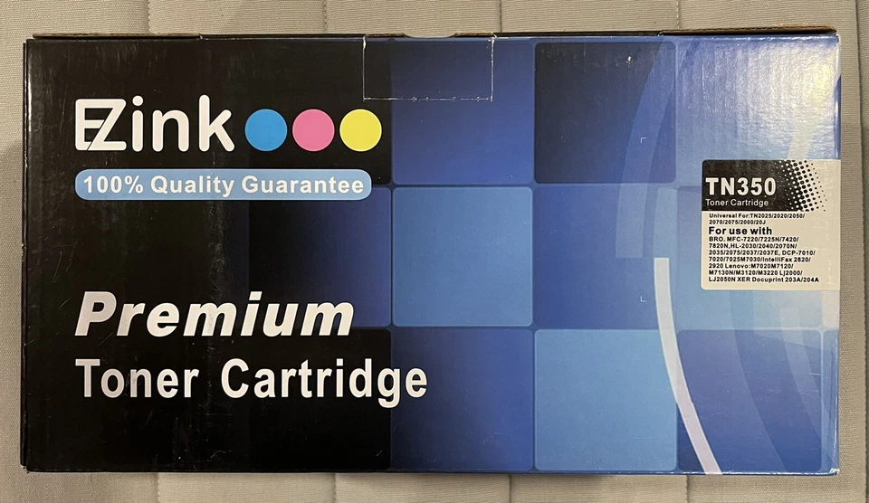 E-z Ink TM Compatible Toner Cartridge Replacement for Brother TN350 1 Black