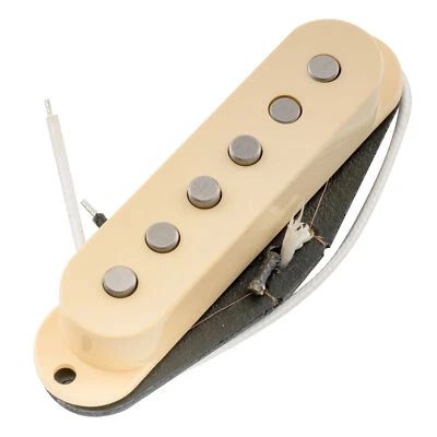 Artec SSA12-IV Cream Vintage Staggered Alnico 5 Single Coil Guitar Neck Pickup