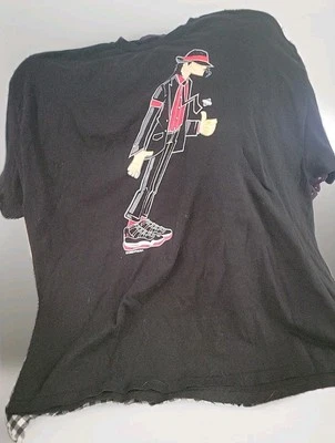BOBBY FRESH T-SHIRT Michael Jackson  4XL BLACK   - Image 1 of 4