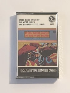 The Barbados Steel Band - Music of The West Indies - Cassette (Olympic) Sealed - Picture 1 of 5