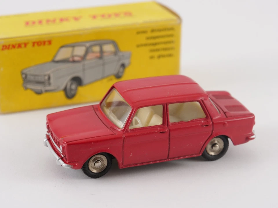 Dinky Toys F N.519 Simca 1000 Rossa IN Scatola - Immagine 1 di 4