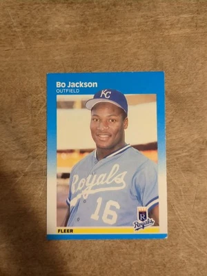 1987 Fleer - Bo Jackson #369 (RC) - Image 1 of 2
