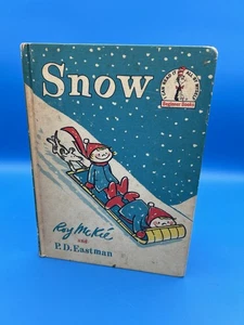 Snow: Beginner Books 1962 Random House Hardcover Roy McKie & P.D. Eastman Seuss - Bild 1 von 10