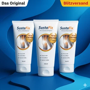 SustaFix 3x 100ml Creme Neue Stärkere Formel Blitzversand Das Original Top Preis - Bild 1 von 1