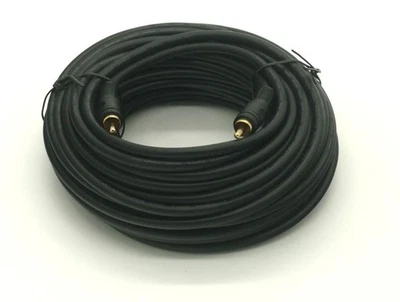 Cable compuesto ÚNICO RCA macho a macho blindado de video 50 pies Foto 1 de 2