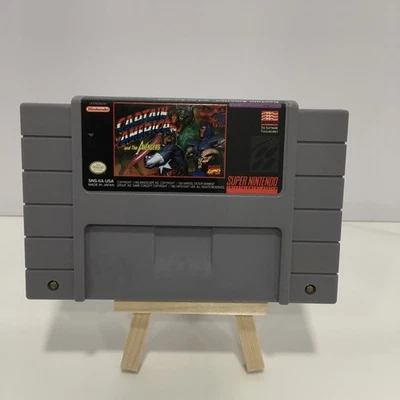 Captain America And The Avengers (Super Nintendo SNES) только игровой картридж - Изображение 1 из 4