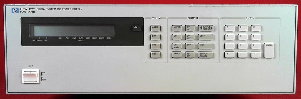 HP - Agilent - Keysight 6623A 500W Triple Output DC Power Supply - Image 1 of 1