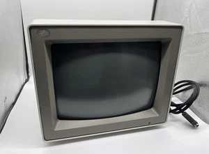 Vintage IBM PC Computer Monitor PS/ Type 8512002 - Tested-Powers Up- Display Dim - Afbeelding 1 van 13