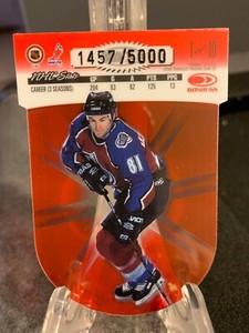 Adam Deadmarsh 1997-98 Donruss DieCut Red Alert #1457/5000 - Colorado Avalanche
