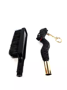 Vintage Dragon Handle Shoe-Lint Brush Detachable Plastic Japan Accessories - Picture 1 of 8