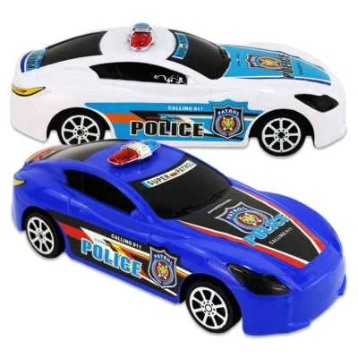Kinder Polizei Auto - ca. 27 cm Spielzeug Kinder mit Friktionsmotor Fahrzeug - Bild 1 von 4