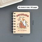 Cartoon Small Notebook School Supplies Side Flip Coil Book Pocket Notepad