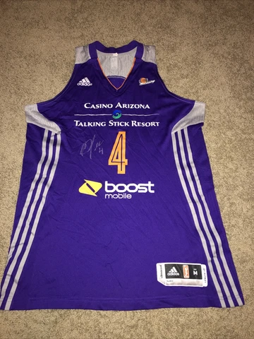 Adidas Climacool WNBA Phoenix Mercury Candice Dupree Jersey Purple AUTOGRAPH MED Cover