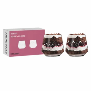 Ritzenhoff dessert glass set of 2 Delights F23 - Picture 1 of 6