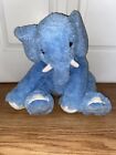 Toys Studio 16 Inch Stuffed Elephant Animal Soft Giant Elephant Plush Blue