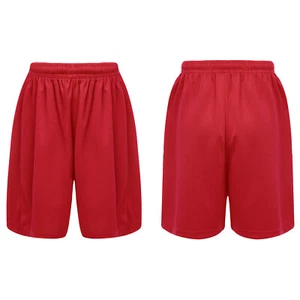 Boys Sport Athletic Shorts Basketball Football Shorts Quick Dry Biker Shorts - Picture 1 of 64