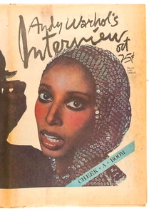DONYALE LUNA Hiram Keller MARTHA REEVES Jon Voigt LOU REED Interview magazine US - Picture 1 of 13