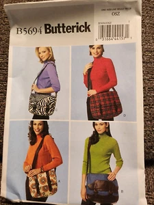 Bolso de mano Butterick con patrón de costura #B5694 - Imagen 1 de 2