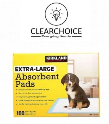 Kirkland Signaturee Extra-Large Absorbent Pads - 30 in L X 23 in W - 100-count - Image 1 of 2