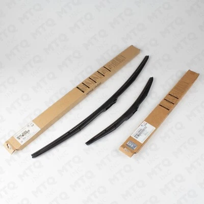 Juego de limpiaparabrisas delantero compatible con Hyundai Kia 98350-3S300 y 98360-3S000 Foto 1 de 4