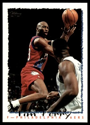 1994-95 Topps #97 Tim Perry Philadelphia 76ers - Image 1 of 2