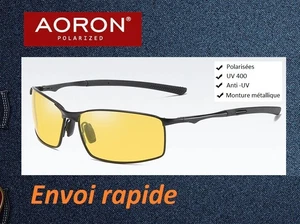AORON - LUNETTES DE CONDUITE DE NUIT - NOCTURNE - LUNETTES DE SOLEIL - Imagen 1 de 5